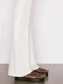 Le High Flare Trouser -- Blanc -Chic Attire Store 118 LWWB0729 BLANC 1279B