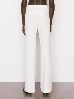 Le High Flare Trouser -- Blanc -Chic Attire Store 118 LWWB0729 BLANC 1290B