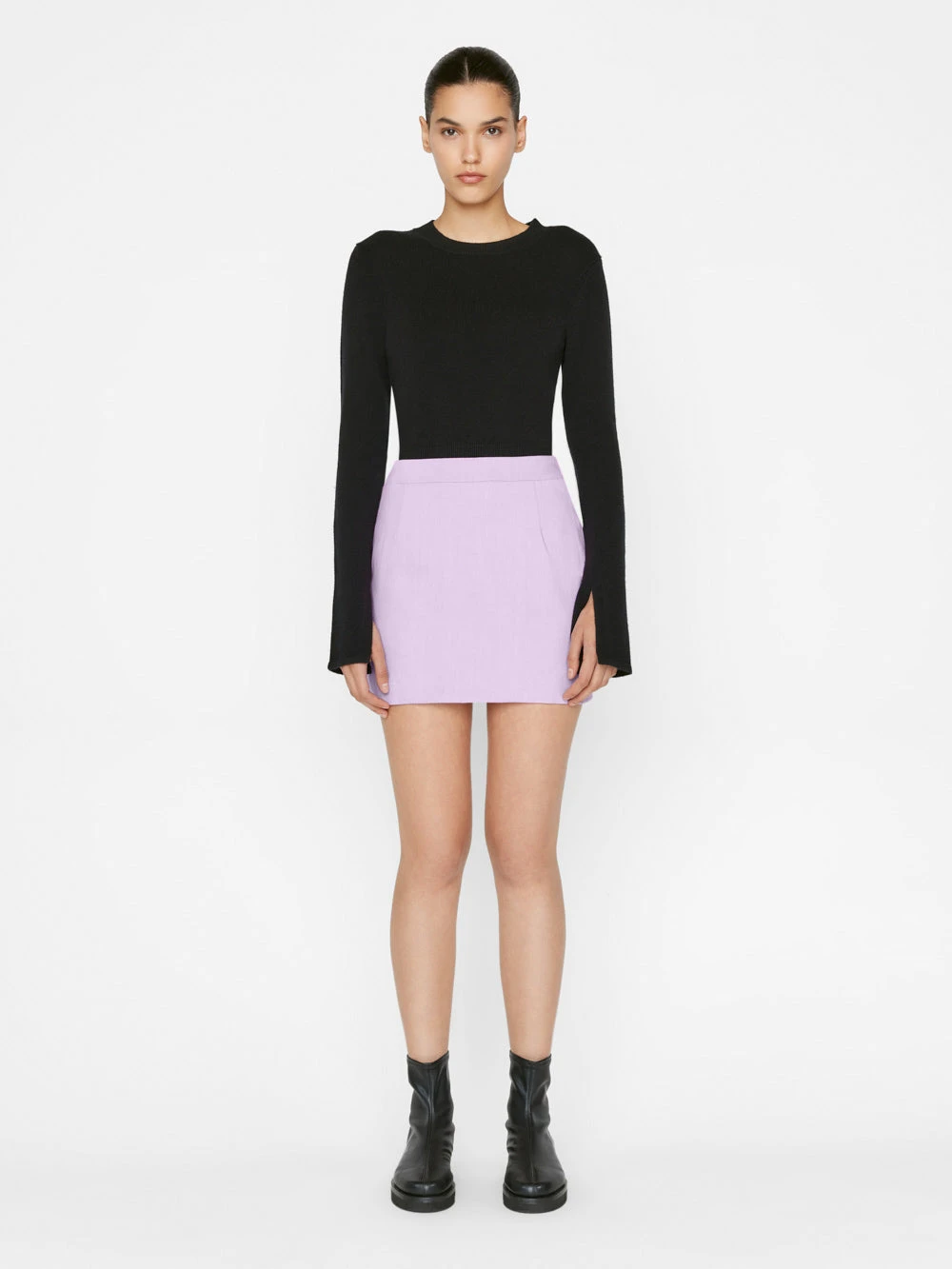 Mini Skirt -- Lilac 4 Mini Skirt -- Lilac - Image 2