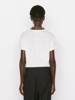 Easy True Tee -- Blanc -Chic Attire Store 84 LWTS1068 BLANC 0029