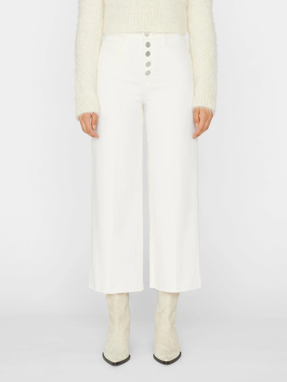 Ali High Rise Wide Crop -- Au Natural 3 Ali High Rise Wide Crop -- Au Natural