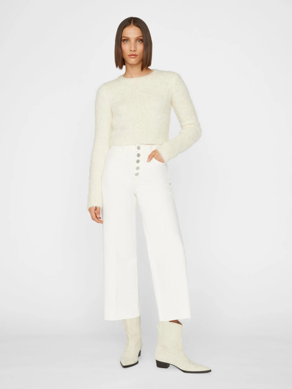 Ali High Rise Wide Crop -- Au Natural 4 Ali High Rise Wide Crop -- Au Natural - Image 2