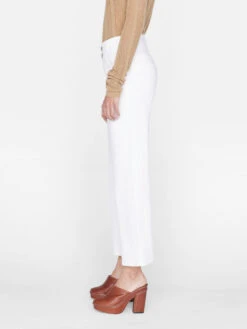 Double Waist Band Crop Palazzo -- Au Natural Clean -Chic Attire Store DWCP470 AUCL 0223