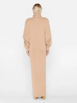 Long Cashmere Dolman Dress -- Blush -Chic Attire Store F23FDR01 BLUSH 1081