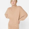 Long Cashmere Dolman Dress -- Blush 2 Long Cashmere Dolman Dress -- Blush -Chic Attire Store F23FDR01 BLUSH 1088