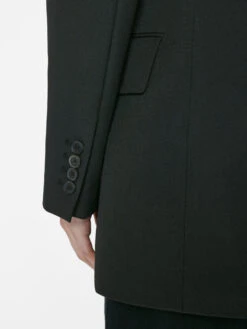 Double Breasted Slim Blazer -- Noir -Chic Attire Store F23HBZ03 NOIR 0515