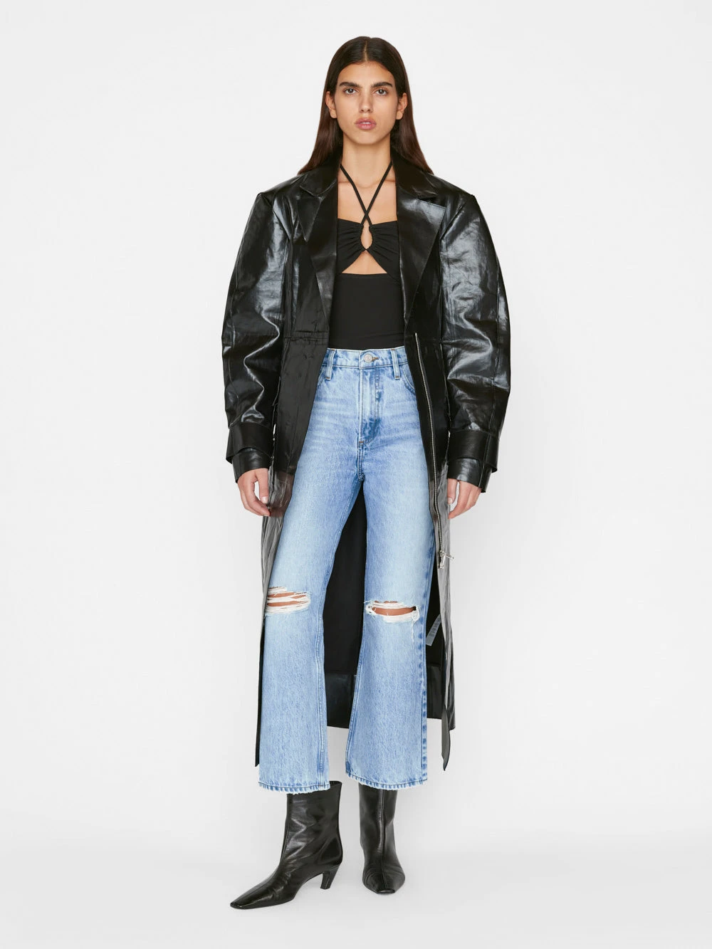 Le High 'N' Tight Crop Mini Boot -- Rossum Rips 4 Le High 'N' Tight Crop Mini Boot -- Rossum Rips - Image 2