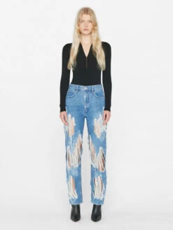 Atelier Le High 'N' Tight Straight -- Dreamland Shred -Chic Attire Store HNTSTO510 DREAMLAND SHRED 1096