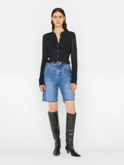 High Rise Bermuda -- Del Amo -Chic Attire Store HRBRA727 DEL AMO FRSU23EC II WOMENS DAY 02 0321HR