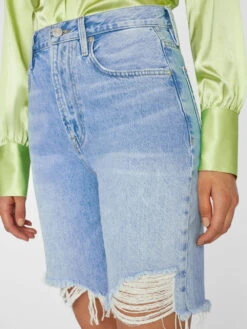 High Rise Bermuda -- Zona Rips -Chic Attire Store HRBRA727 ZONARIPS FRW22EC II WOMENS DAY 01 0042HR