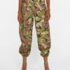 High Rise Utility Trouser -- Camo -Chic Attire Store HRUTR772 CAMO FRSU23EC WOMENS DAY 05 0821HR