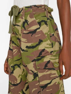 High Rise Utility Trouser -- Camo -Chic Attire Store HRUTR772 CAMO FRSU23EC WOMENS DAY 05 0833HR