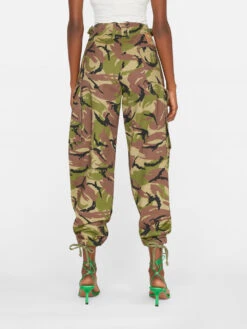 High Rise Utility Trouser -- Camo -Chic Attire Store HRUTR772 CAMO FRSU23EC WOMENS DAY 05 0849HR