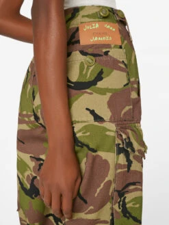 High Rise Utility Trouser -- Camo -Chic Attire Store HRUTR772 CAMO FRSU23EC WOMENS DAY 05 0853HR