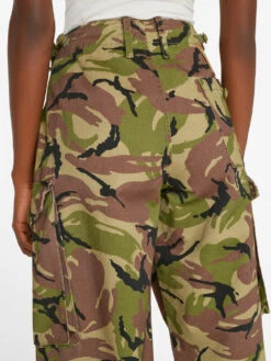 High Rise Utility Trouser -- Camo -Chic Attire Store HRUTR772 CAMO FRSU23EC WOMENS DAY 05 0856HR