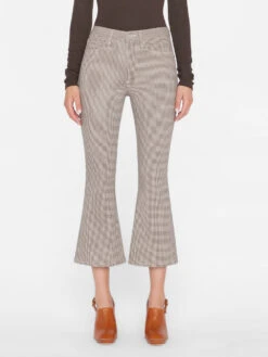 Le Crop Flare -- Camel Multi