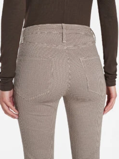 Le Crop Flare -- Camel Multi -Chic Attire Store LCF403P CAMELMULTI 0977