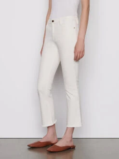 Le Crop Mini Boot Raw Fray -- Au Natural -Chic Attire Store LCMBRF470AUNATURAL 017