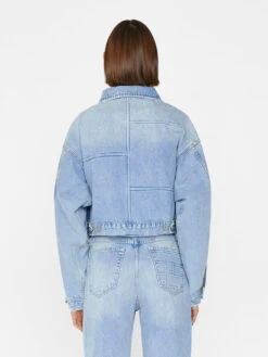 Le Cropped Oversized Jacket -- Open Air -Chic Attire Store LCOJKFP727 OPENAIR FRSP23EC WOMENS DAY 02 0034HR