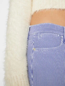 Le High Flare -- Blue Stripe 12 Le High Flare -- Blue Stripe -Chic Attire Store LHF271P BLUESTRIPE FRW22EC II WOMENS DAY 02 0022HR