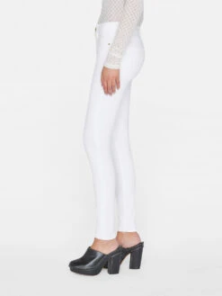 Le High Skinny -- Blanc -Chic Attire Store LHSK790 BLANC 1335