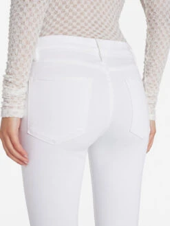 Le High Skinny -- Blanc -Chic Attire Store LHSK790 BLANC 1346