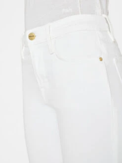 Le High Straight Cascade Hem -- Blanc 13 Le High Straight Cascade Hem -- Blanc -Chic Attire Store LHSTCH790 BLANC FRSU23EC WOMENS DAY 05 0452HR