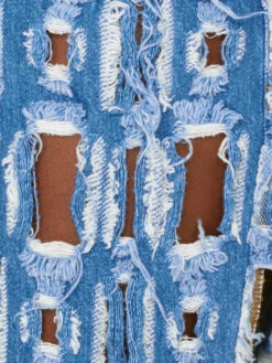 Le Jane -- Blueprint Frays -Chic Attire Store LJN727 BLUEPRINT FRAYS FRSU23EC WOMENS DAY 05 1371HR