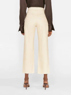 Le Jane Crop -- Sand Multi -Chic Attire Store LJNCRA471P SAND MULTI FRSU23EC WOMENS DAY 05 0548HR