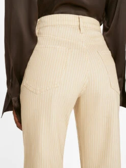 Le Jane Crop -- Sand Multi -Chic Attire Store LJNCRA471P SAND MULTI FRSU23EC WOMENS DAY 05 0553HR