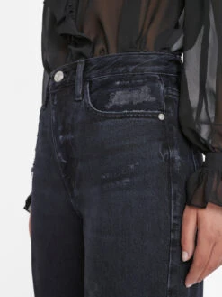 Le Jane Crop -- Inkwell Rips 12 Le Jane Crop -- Inkwell Rips -Chic Attire Store LJNCRF726 INKWELLRIPS 0769