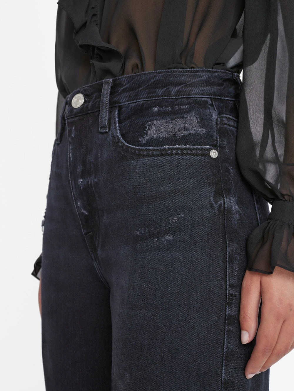 Le Jane Crop -- Inkwell Rips 5 Le Jane Crop -- Inkwell Rips - Image 3