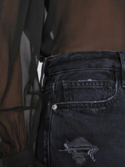 Le Jane Crop -- Inkwell Rips 16 Le Jane Crop -- Inkwell Rips -Chic Attire Store LJNCRF726 INKWELLRIPS 0770