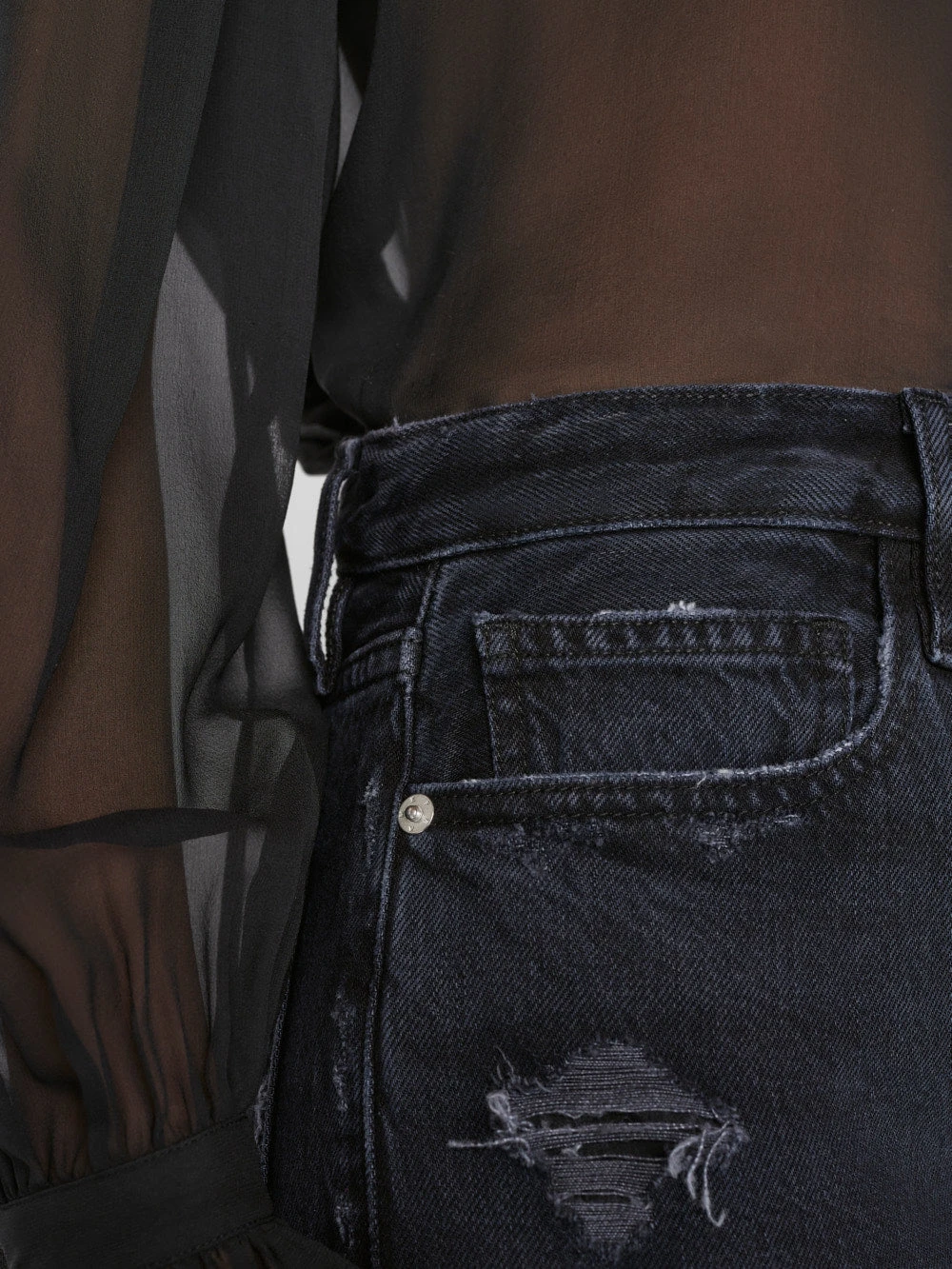 Le Jane Crop -- Inkwell Rips 9 Le Jane Crop -- Inkwell Rips - Image 7