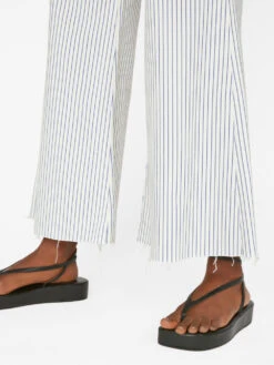 Le Palazzo Crop -- Cobalt Multi -Chic Attire Store LPCRA471P COBALT MULTI FRSU23EC WOMENS DAY 05 0586HR