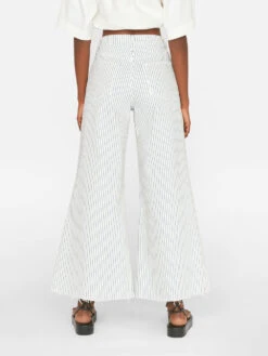 Le Palazzo Crop -- Cobalt Multi -Chic Attire Store LPCRA471P COBALT MULTI FRSU23EC WOMENS DAY 05 0598HR