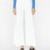 Le Palazzo Crop -- Blanc -Chic Attire Store LPPCRA790 BLANC FRSP23EC WOMENS DAY 02 0003HR 2