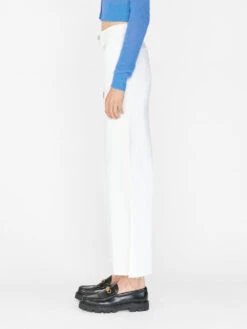 Le Palazzo Crop -- Blanc -Chic Attire Store LPPCRA790 BLANC FRSP23EC WOMENS DAY 02 0007HR 2