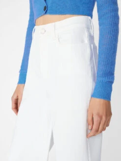 Le Palazzo Crop -- Blanc -Chic Attire Store LPPCRA790 BLANC FRSP23EC WOMENS DAY 02 0018HR