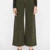 Pixie Wide Leg Tomboy Trouser -- Washed Fatigue