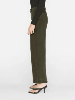 Pixie Wide Leg Tomboy Trouser -- Washed Fatigue -Chic Attire Store LPXWLTT328 WASHED FATIGUE FRSU23EC WOMENS DAY 04 0020HR