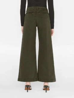 Pixie Wide Leg Tomboy Trouser -- Washed Fatigue -Chic Attire Store LPXWLTT328 WASHED FATIGUE FRSU23EC WOMENS DAY 04 0030HR
