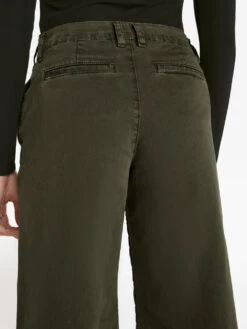 Pixie Wide Leg Tomboy Trouser -- Washed Fatigue -Chic Attire Store LPXWLTT328 WASHED FATIGUE FRSU23EC WOMENS DAY 04 0033HR