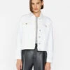 Le Vintage Jacket -- Blanc -Chic Attire Store LVJ471 BLANC FRSP23EC WOMENS DAY 02 0008HR