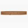 Double Strap Waist Belt -- Cuoio -Chic Attire Store LWBT0348 CUOI