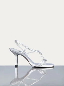 Le Addison Sandal -- Silver Metallic
