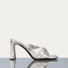 Le Carver Pump -- Silver Metallic 2 Le Carver Pump -- Silver Metallic -Chic Attire Store LWFT0336 SVMT