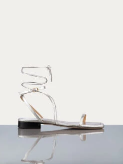 Le Ramona Sandal -- Silver Metallic