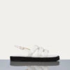 Le Weston Sandal -- Blanc -Chic Attire Store LWFT0353 BLAN