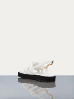 Le Weston Sandal -- Blanc 7 Le Weston Sandal -- Blanc -Chic Attire Store LWFT0353 BLAN 2